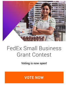 We just applied for the FedEx Small Business Grant!