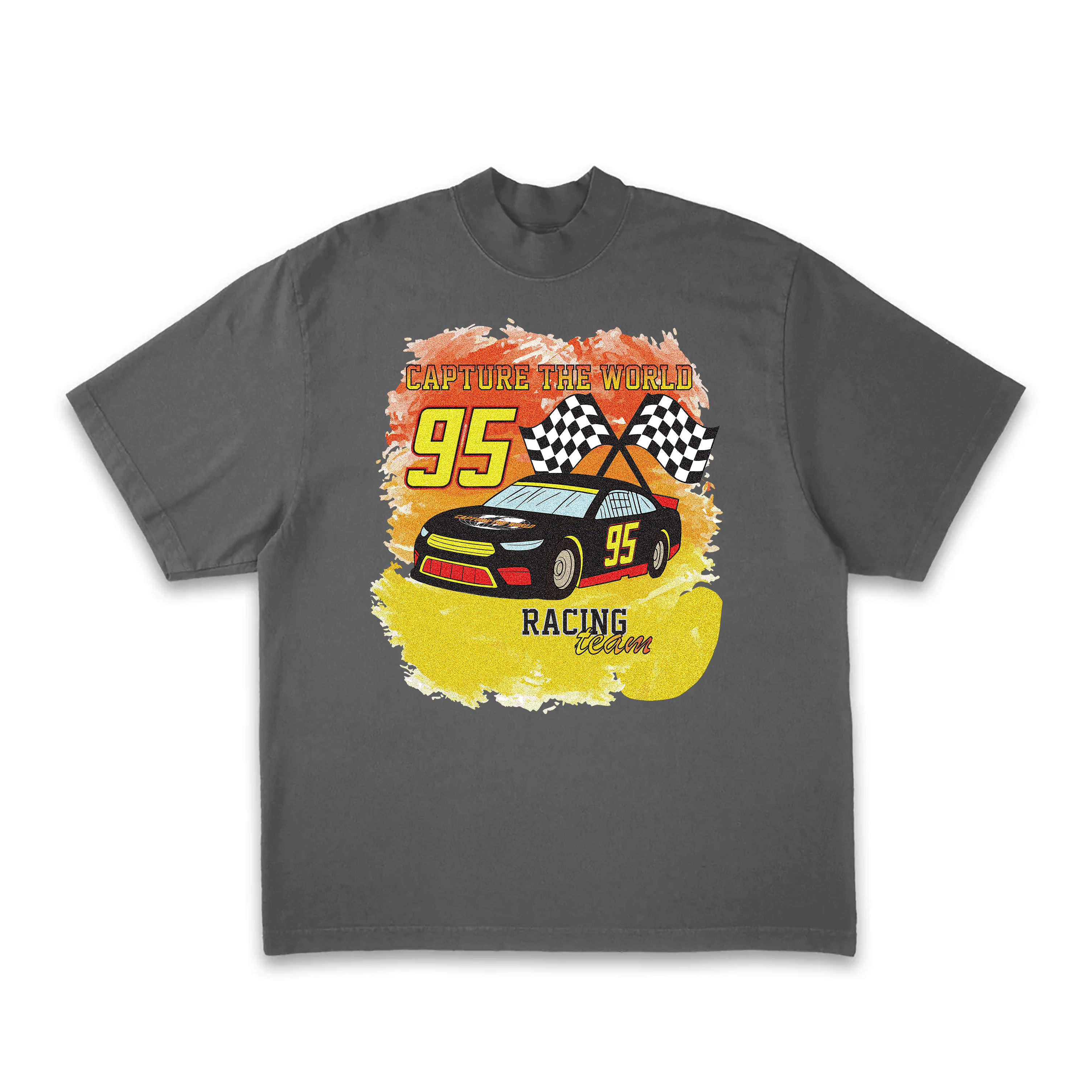 Team Racing Heavyweight Garment-Dyed T-Shirt